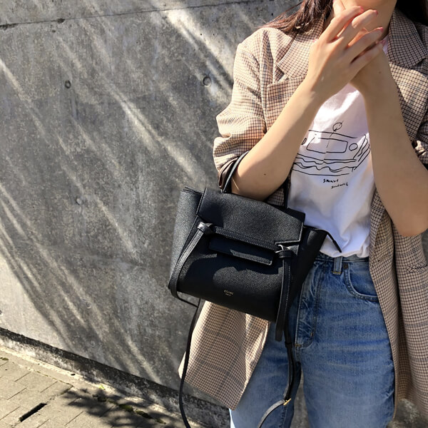  セリーヌ偽物 ナノ ベルト バッグ 2020年春夏新作 ベルトシリーズ